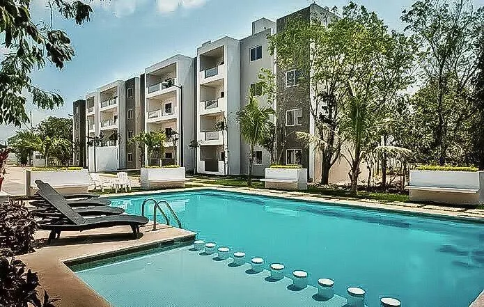 Hermoso Departamento Vacacional En Playa Del Carmen Apartament